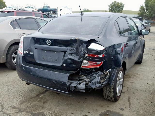 3N1AB61E78L746944 - 2008 NISSAN SENTRA 2.0 BLACK photo 4