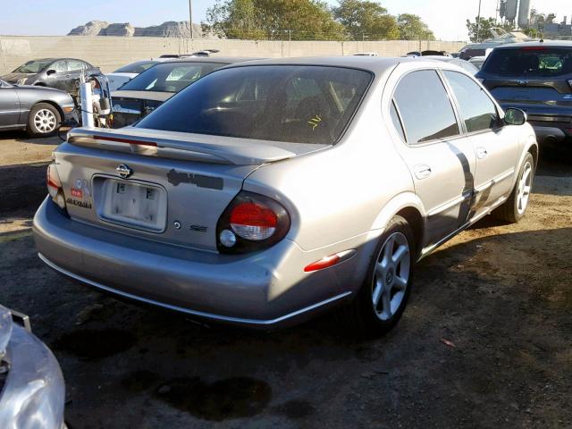 JN1CA31A91T308354 - 2001 NISSAN MAXIMA GXE TAN photo 4