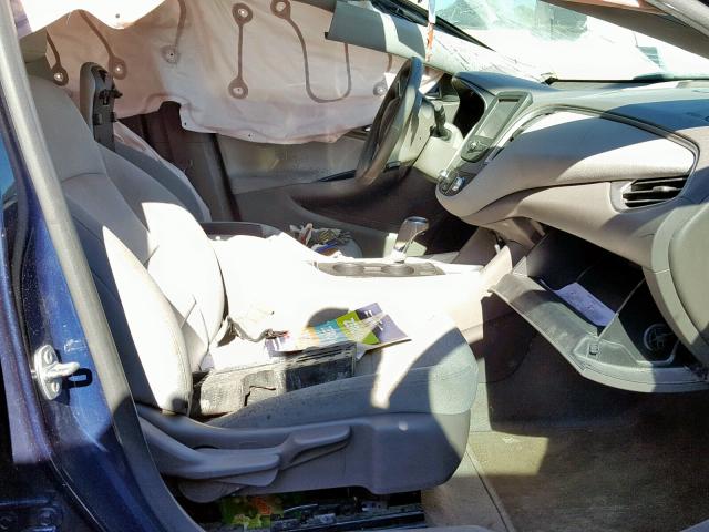 1G1ZB5ST3HF144228 - 2017 CHEVROLET MALIBU LS BLUE photo 5