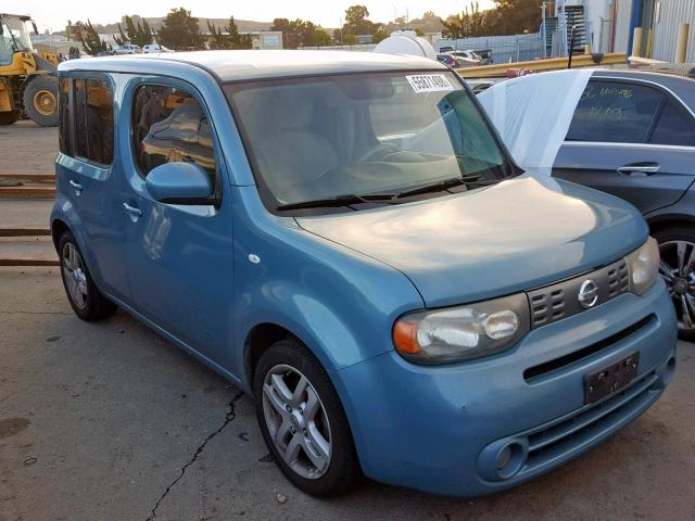 JN8AZ2KR4AT150649 - 2010 NISSAN CUBE BASE BLUE photo 1