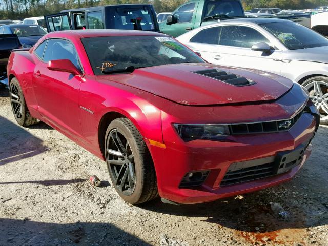 2G1FK1EJ1E9256889 - 2014 CHEVROLET CAMARO 2SS RED photo 1