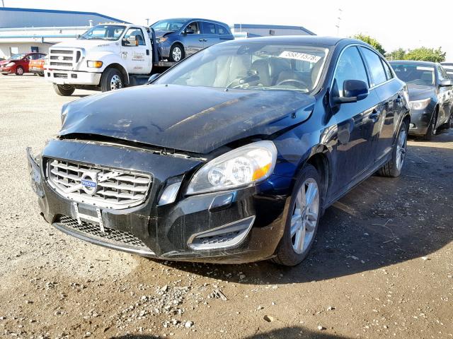 YV1612FS9D1222364 - 2013 VOLVO S60 T5 BLACK photo 2