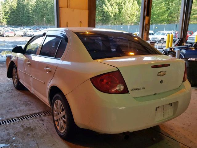 1G1AD5F51A7192295 - 2010 CHEVROLET COBALT 1LT WHITE photo 3