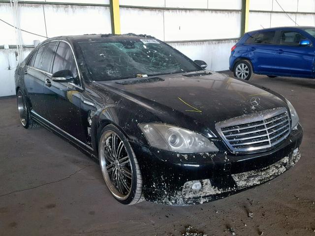 WDDNG71X58A226889 - 2008 MERCEDES-BENZ S 550 BLACK photo 1