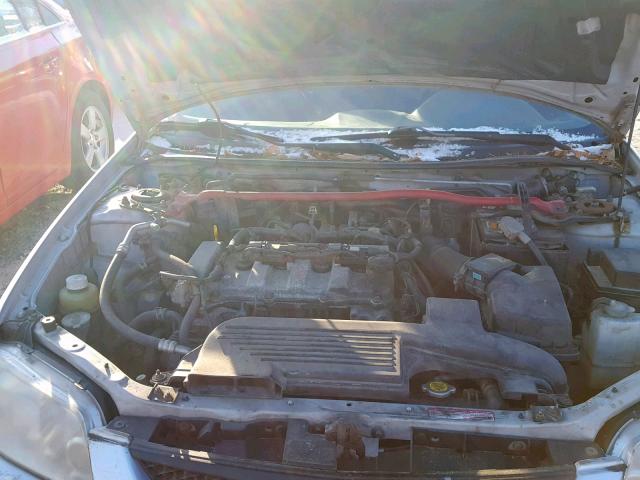 JM1BJ245021467729 - 2002 MAZDA PROTEGE PR SILVER photo 7