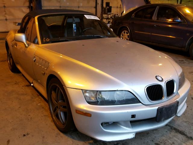 4USCH9341YLF83906 - 2000 BMW Z3 2.3 SILVER photo 1