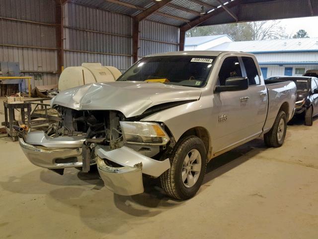 1C6RR6GG6DS597353 - 2013 RAM 1500 SLT SILVER photo 2