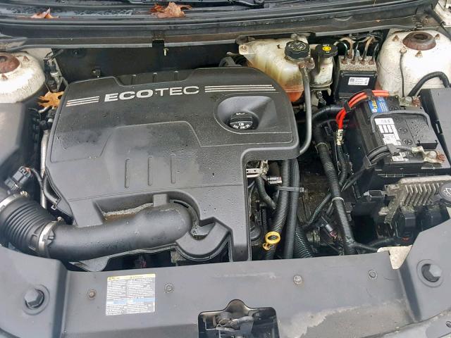 1G1ZH57B694205292 - 2009 CHEVROLET MALIBU 1LT WHITE photo 7