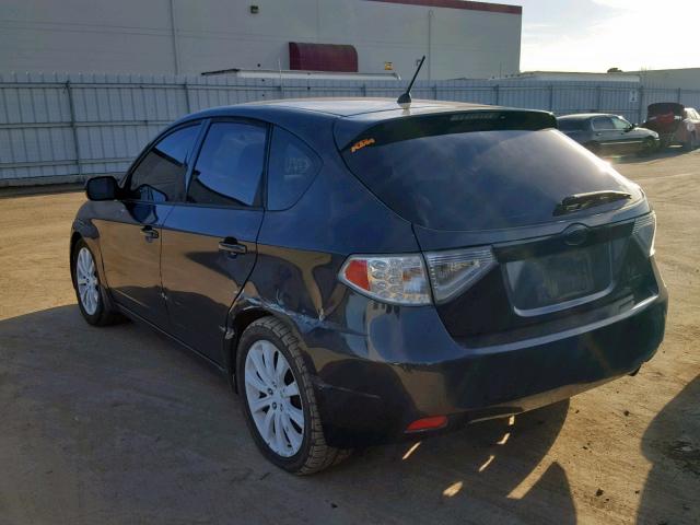 JF1GH74608G802569 - 2008 SUBARU IMPREZA WR GRAY photo 3