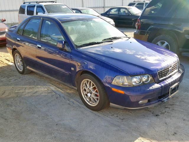 YV1VS27514F063800 - 2004 VOLVO S40 1.9T BLUE photo 1