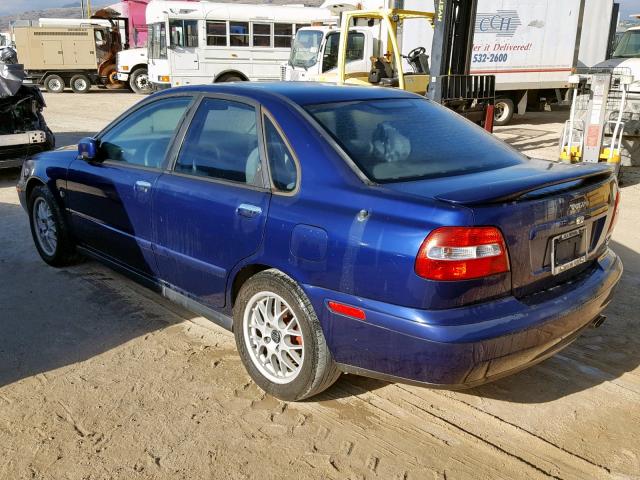 YV1VS27514F063800 - 2004 VOLVO S40 1.9T BLUE photo 3