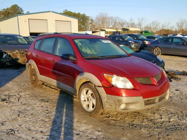 5Y2SM62813Z406890 - 2003 PONTIAC VIBE RED photo 1