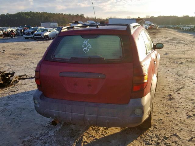 5Y2SM62813Z406890 - 2003 PONTIAC VIBE RED photo 9