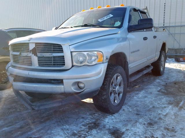 3D3LU38C44G246074 - 2004 DODGE RAM 3500 S SILVER photo 2