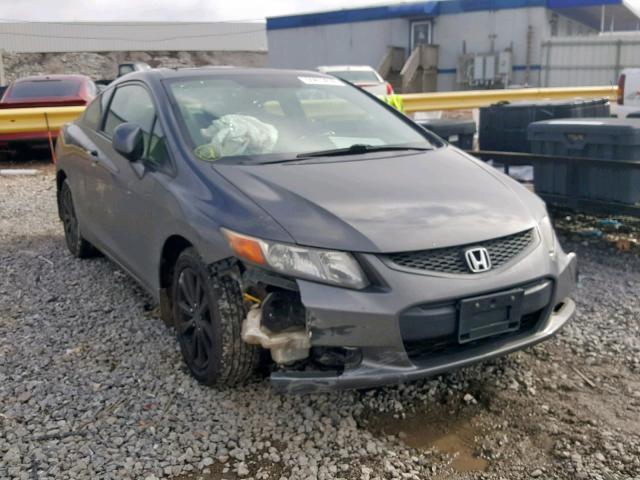 2HGFG3B19CH558086 - 2012 HONDA CIVIC EXL GRAY photo 1