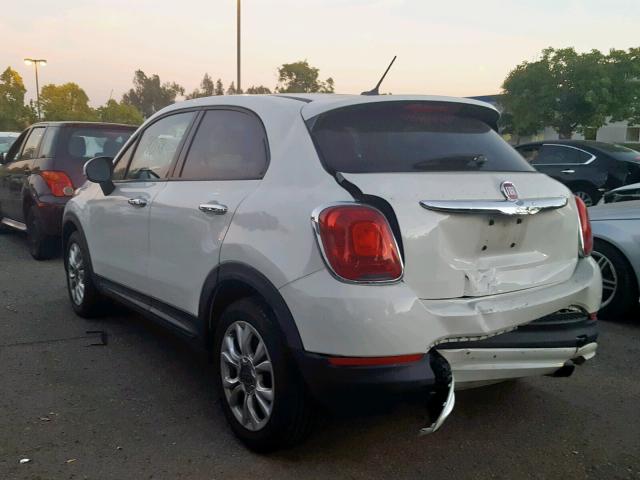 ZFBCFXBTXGP407579 - 2016 FIAT 500X EASY WHITE photo 3