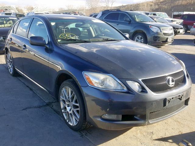 JTHCE96S570012858 - 2007 LEXUS GS 350 GRAY photo 1