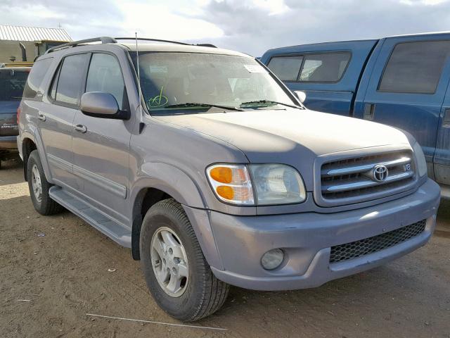 5TDZT38A32S100364 - 2002 TOYOTA SEQUOIA LI BEIGE photo 1