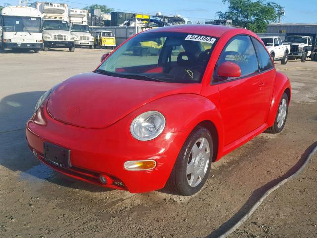 3VWBB61C6WM005866 - 1998 VOLKSWAGEN NEW BEETLE 红色 照片 2