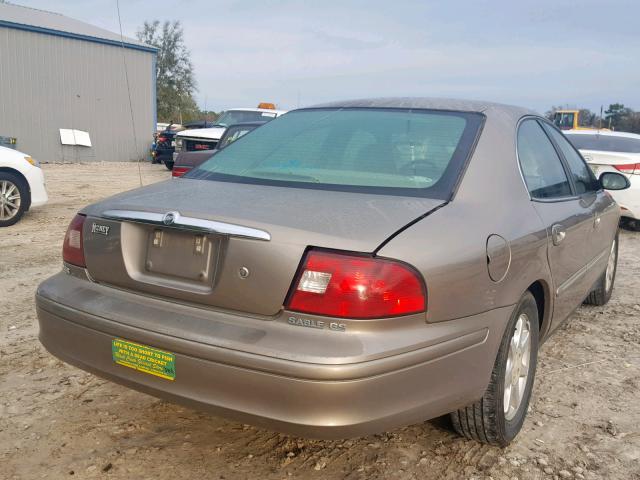 1MEFM50U12G653928 - 2002 MERCURY SABLE GS BEIGE photo 4