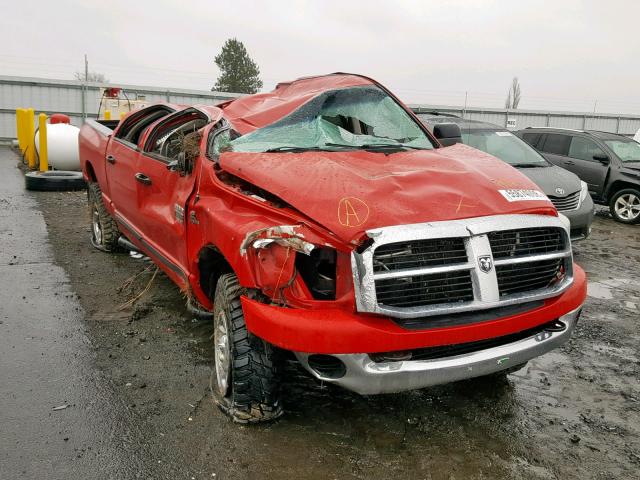 3D7MX39A77G841786 - 2007 DODGE RAM 3500 RED photo 1