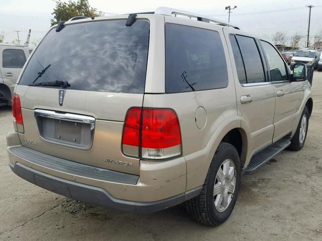 5LMEU68H95ZJ07986 - 2005 LINCOLN AVIATOR 棕色 照片 4