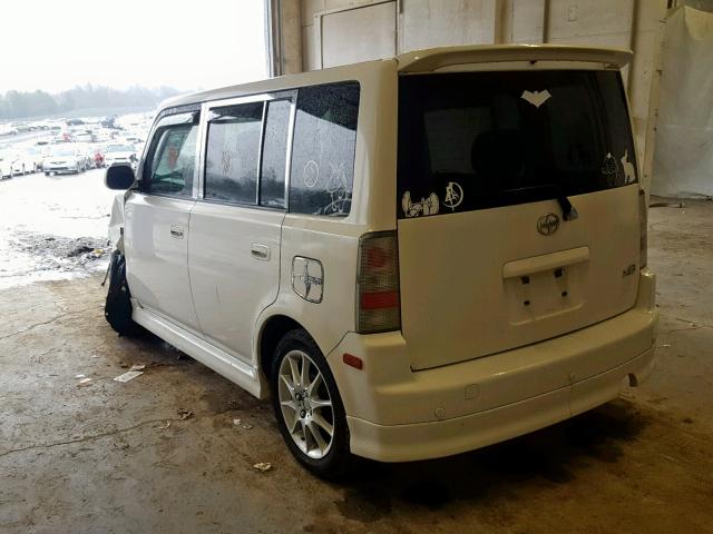 JTLKT324864051172 - 2006 TOYOTA SCION XB Ақ фото 3