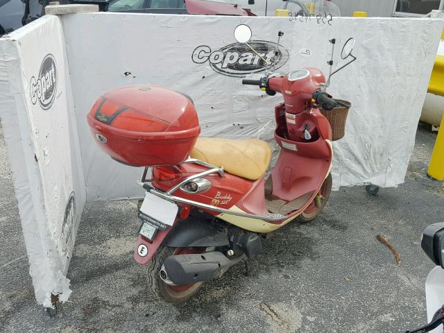 RFVPAC60X91004509 - 2009 GENUINE SCOOTER CO. BUDDY 150 RED photo 4