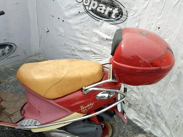 RFVPAC60X91004509 - 2009 GENUINE SCOOTER CO. BUDDY 150 RED photo 6