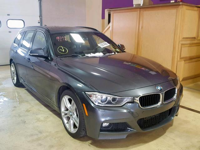 WBA3K5C52EKT33126 - 2014 BMW 328 D GRAY photo 1