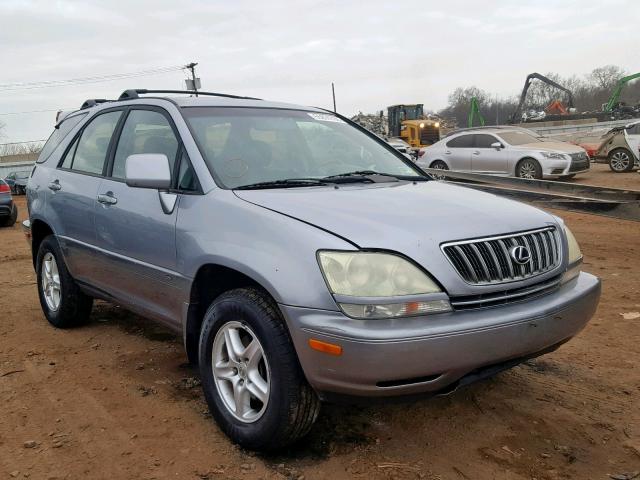 JTJHF10U230303776 - 2003 LEXUS RX 300 SILVER photo 1