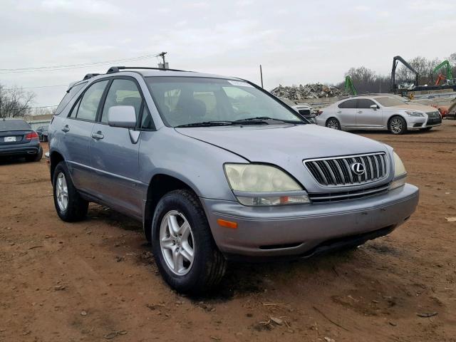 JTJHF10U230303776 - 2003 LEXUS RX 300 SILVER photo 9