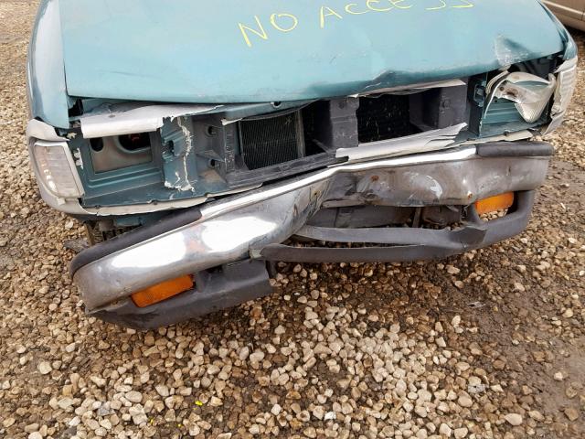 4F4CR16X8RTM87920 - 1994 MAZDA B4000 CAB GREEN photo 9