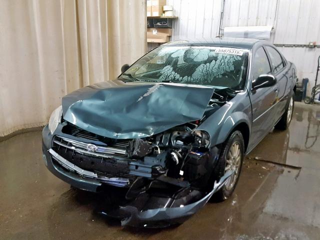 1C3EL56R26N283887 - 2006 CHRYSLER SEBRING TO BLUE photo 2