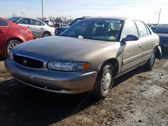 2G4WS52J521301793 - 2002 BUICK CENTURY CU TAN photo 2