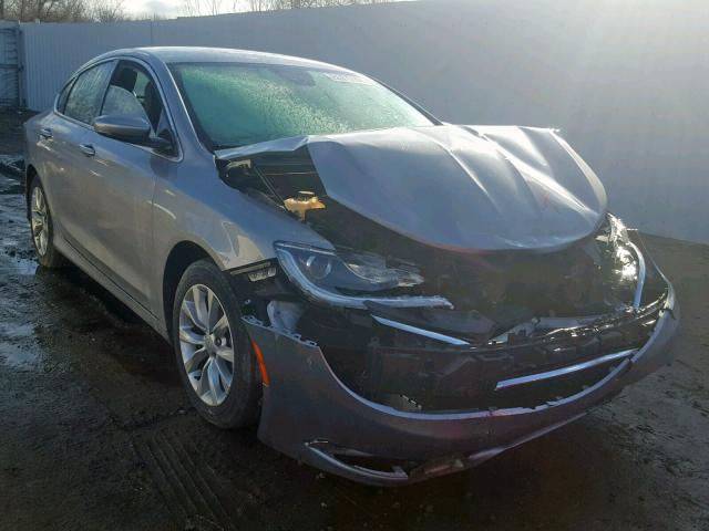 1C3CCCCB9FN532043 - 2015 CHRYSLER 200 C SILVER photo 1