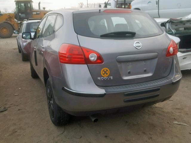 JN8AS5MT2AW028045 - 2010 NISSAN ROGUE S GRAY photo 3