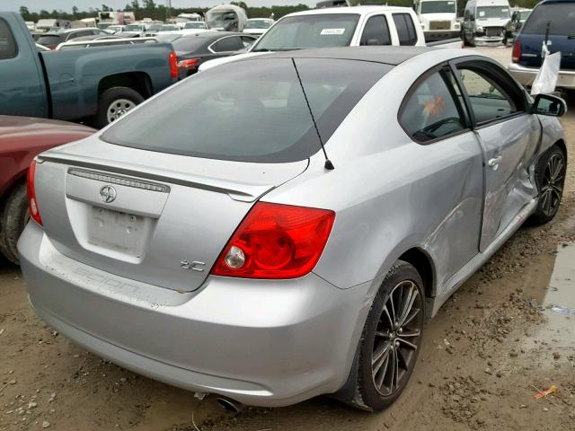 JTKDE177950004351 - 2005 TOYOTA SCION TC 银色 照片 4