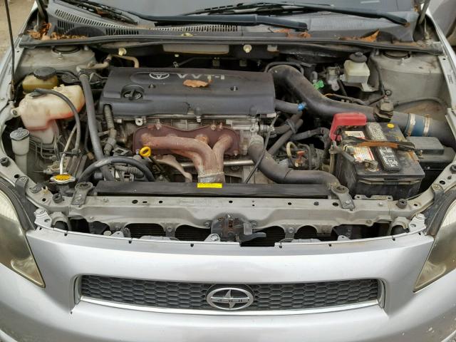 JTKDE177950004351 - 2005 TOYOTA SCION TC 银色 照片 7