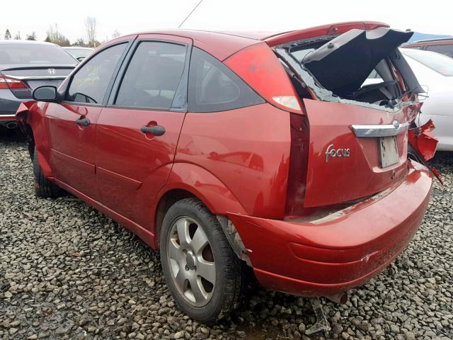 3FAFP37342R153822 - 2002 FORD FOCUS ZX5 RED photo 3