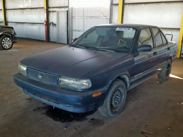 JN1EB31P6PU235764 - 1993 NISSAN SENTRA E BLUE photo 2