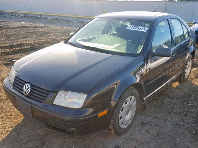 3VWRS29M41M042816 - 2001 VOLKSWAGEN JETTA GL BLACK photo 2