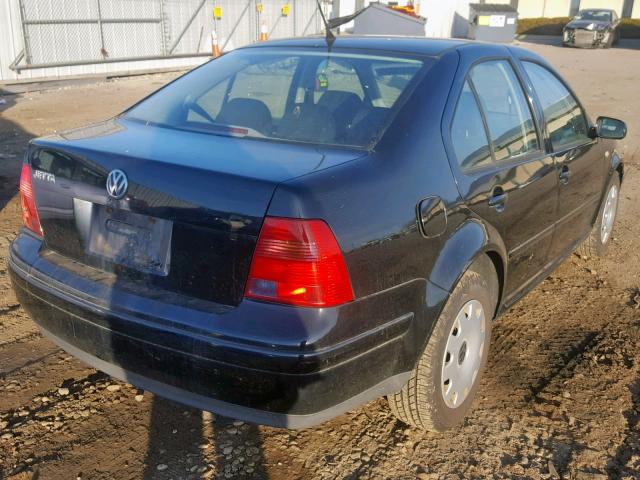 3VWRS29M41M042816 - 2001 VOLKSWAGEN JETTA GL BLACK photo 4