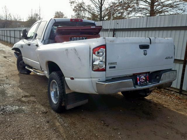 3D7MX48A48G145332 - 2008 DODGE RAM 3500 S WHITE photo 3