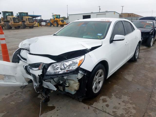 1G11C5SA6GF159409 - 2016 CHEVROLET MALIBU LIM WHITE photo 2