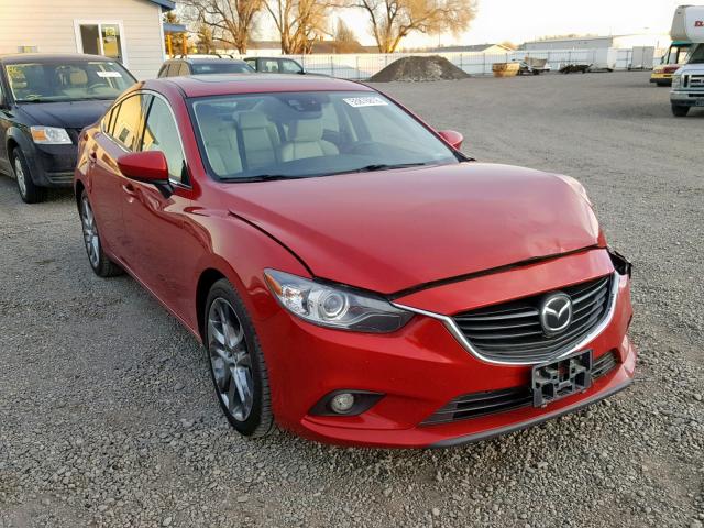 JM1GJ1W6XE1139826 - 2014 MAZDA 6 GRAND TO RED photo 1