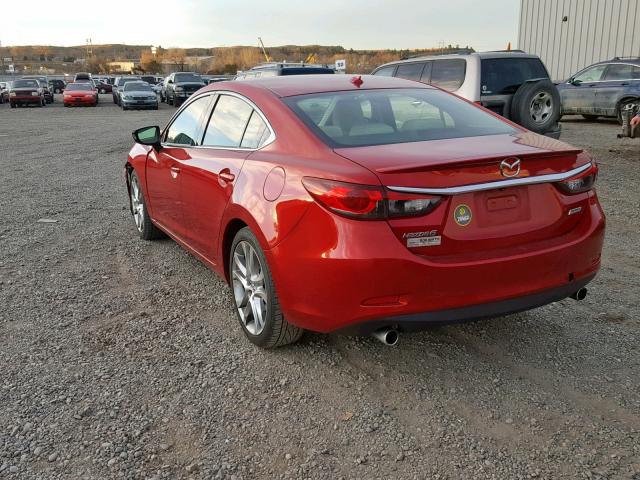 JM1GJ1W6XE1139826 - 2014 MAZDA 6 GRAND TO RED photo 3