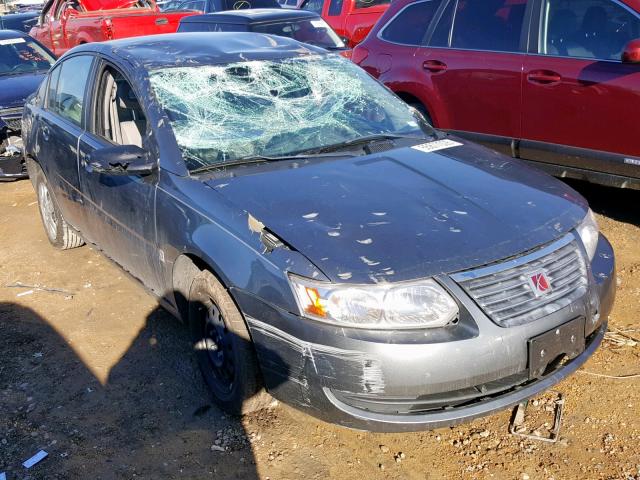 1G8AJ55F17Z208674 - 2007 SATURN ION LEVEL GRAY photo 1