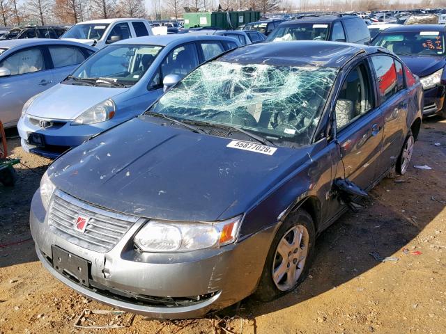1G8AJ55F17Z208674 - 2007 SATURN ION LEVEL GRAY photo 2