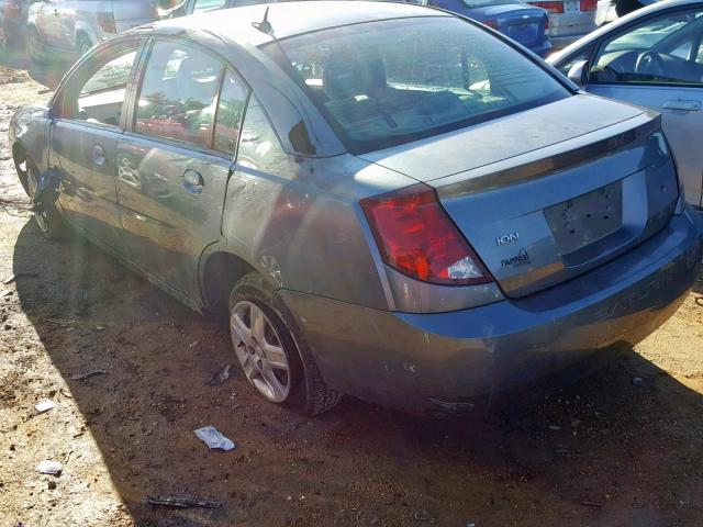 1G8AJ55F17Z208674 - 2007 SATURN ION LEVEL GRAY photo 3